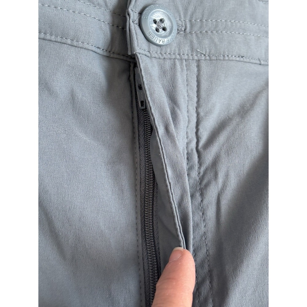 Eddie Bauer Women's Size 18 Blue Gray Activewear Outdoors Nylon Capri - Picture 4 of 14